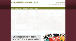 Desktop Screenshot of furnitureshowplacelakecity.com